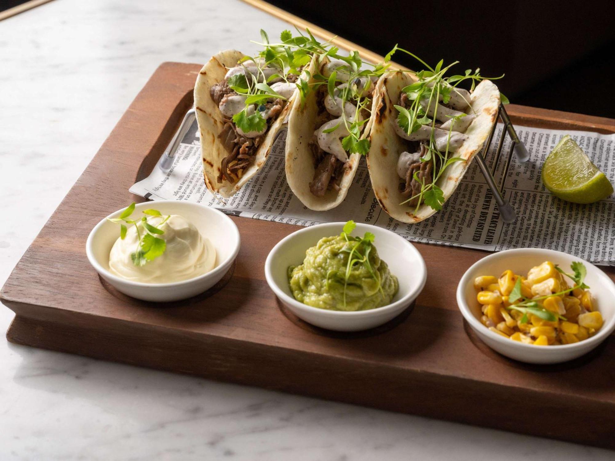 Pullman Sydney Hyde Park Hotell Exteriör bild Tacos